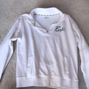 White half zip